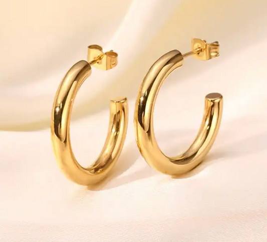 Isabella CREOLE 25mm EARRING