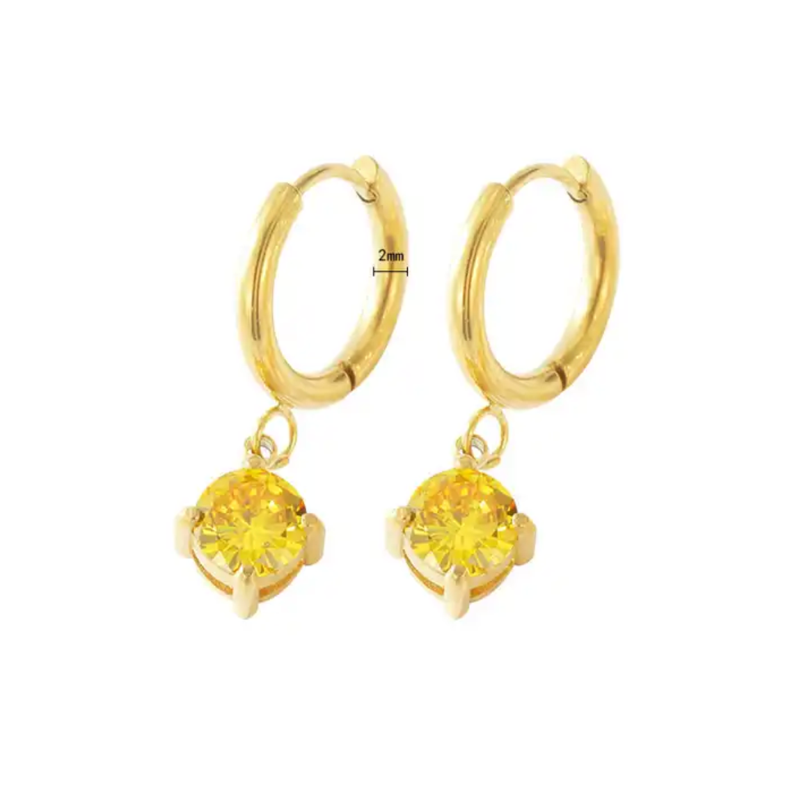 Elena Zircon EARRING