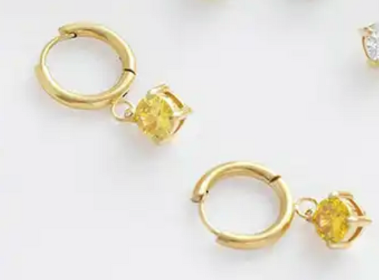 Elena Zircon EARRING